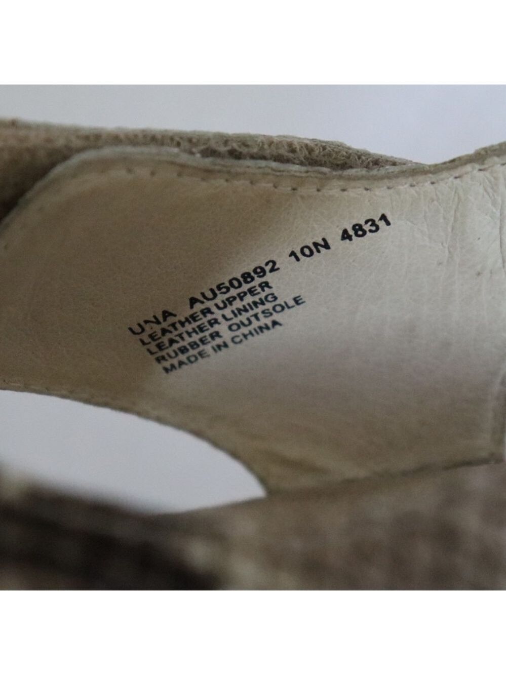 ABEO B.I.O.system “Una Metatarsal” Snake Skin Print Wedge Sandals - Picture 15 of 16